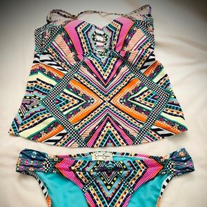 Jessica Simpson 2 Piece Bathing Suit